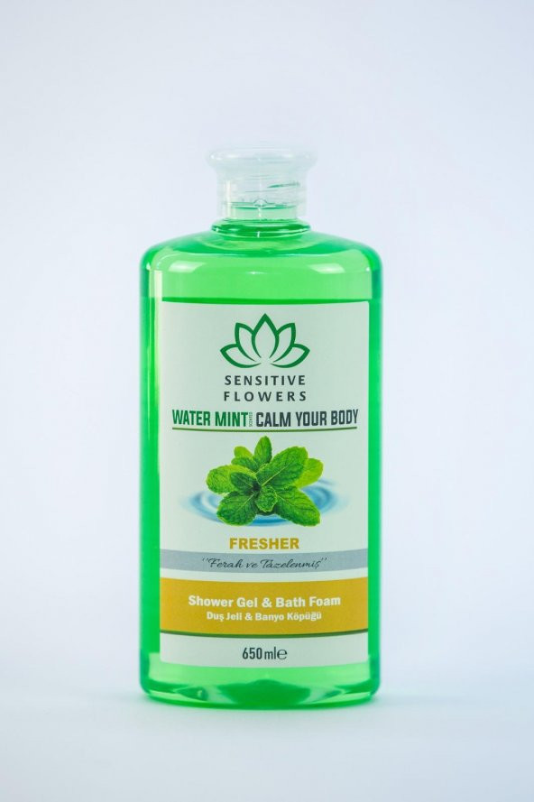 Sensitive Flowers Water Mint Fresher Duş Jeli 650 Ml