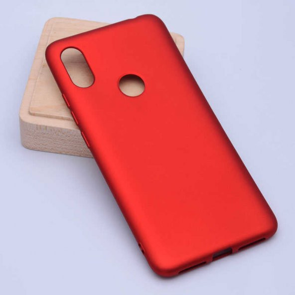 Xiaomi Redmi S2 Kılıf Premier Silikon Kapak - Kırmızı