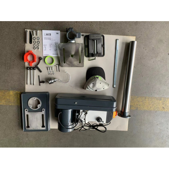 Hais 16 mm Sütunlu Matkap Tezgahı 4'' Mengene Hediyeli 550W - 2
