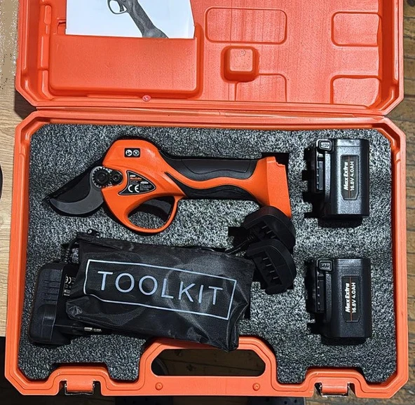 Max Extra Mx8035 Akülü Şarjlı Budama Makası 4.0 Ah - Resim 4