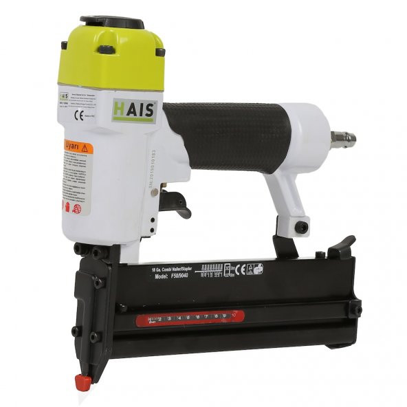 Hais F50/9040 Profesyonel Havalı Çivi ve Zımba Çakma Tabancası