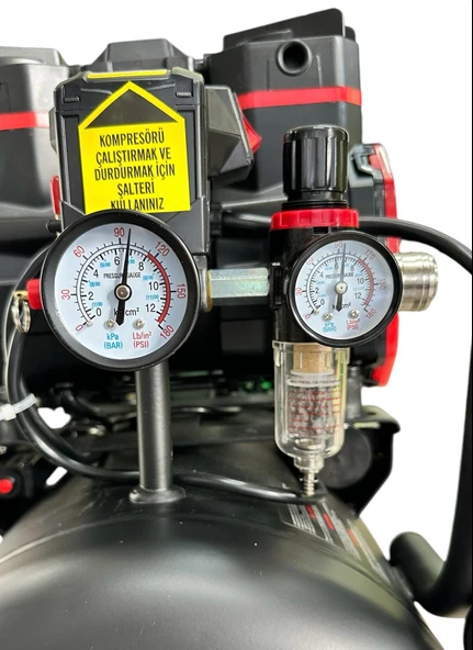 Kuletaş Premium 4 Hp 8 Bar Sessiz Yağsız Hava Kompresörü 50 L - 3