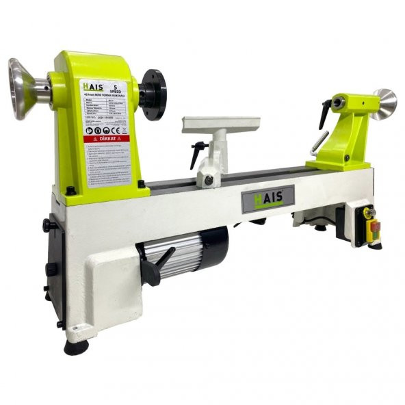 Hais 550 W 457 mm Ahşap Torna Makinesi