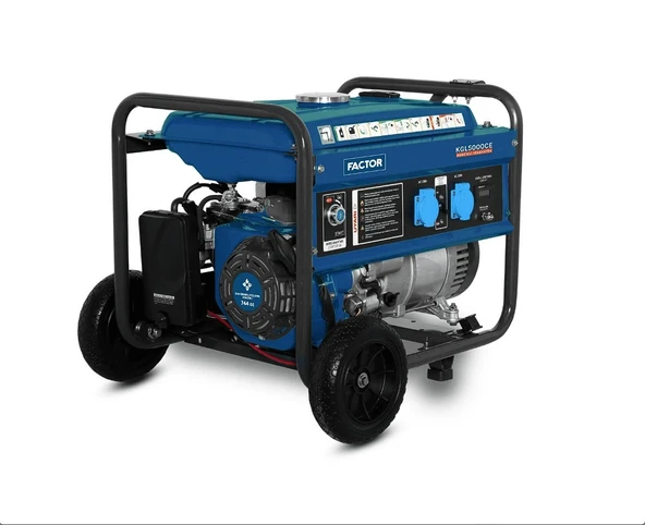 Factor KGL5000CE Benzinli Marşlı Jeneratör
