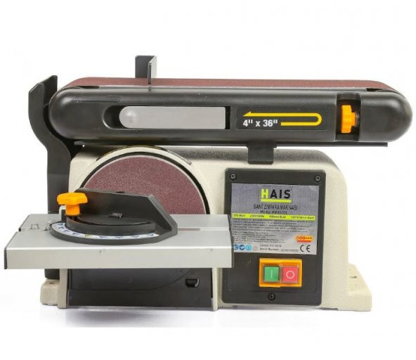 Hais 491GL Bant Ve Disk Zımpara Makinesi