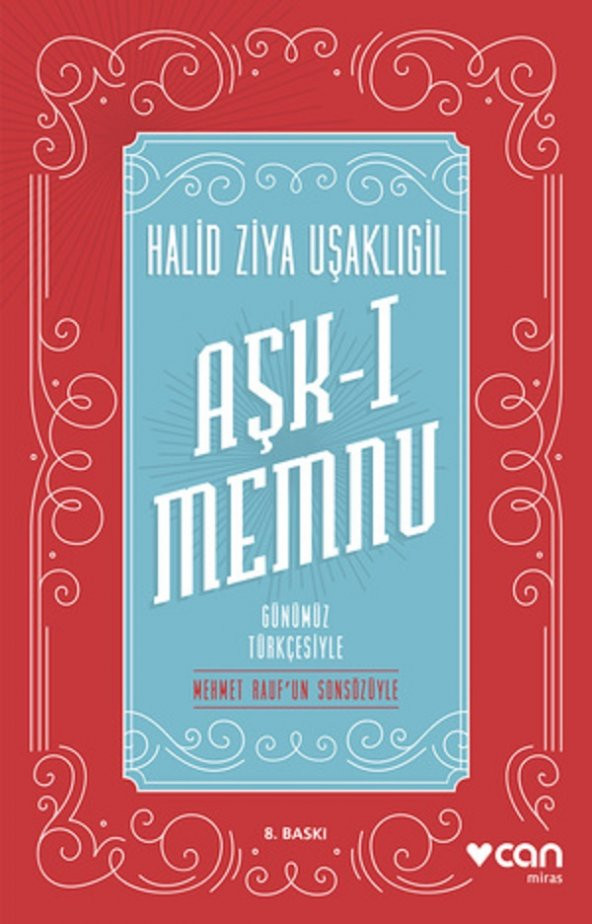 Can Yayınları Halid Ziya Uşaklıgil Aşk-ı Memnu