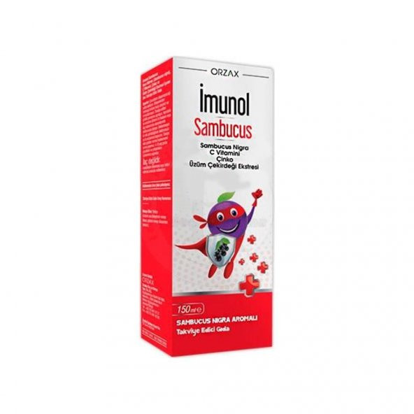 İmunol Sambucus Şurup 150 Ml (SKT:12/2024)