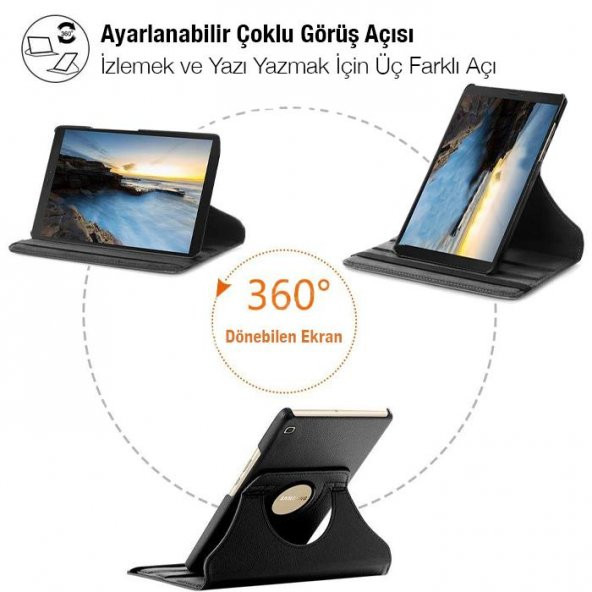 Coofbe Huawei MatePad 11 2021 Standlı Tablet Kılıfı, Darbe Emici, Kaymaz Taban, Açı Ayarlı Kılıf - 5