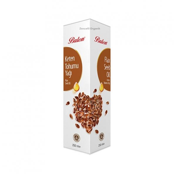 Balen Keten Tohumu Yağı 250 ml Soğuk Pres