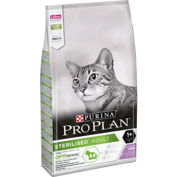 Pro Plan Sterilised Hindili ve Tavuklu Kısırlaştırılmış 10 kg Yetişkin Kedi Maması