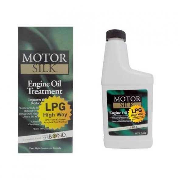 Motor Silk LPG Araçlara Özel Formul Motorsilk Bor Katkı