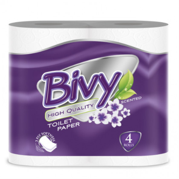 Bivy 4'lü Tuvalet Kağıdı (SabunKokulu)