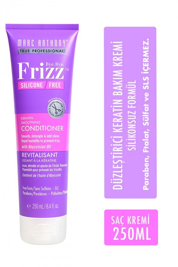 Marc Anthony Bye Bye Frizz Keratin Saç Kremi 250 Ml