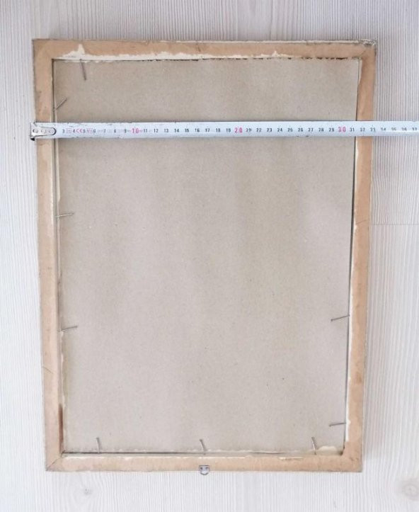 VİNTAGE SUBAY FOTOĞRAFI FOTOĞRAF ÇERÇEVESİ AHŞAP ÇERÇEVE - 3