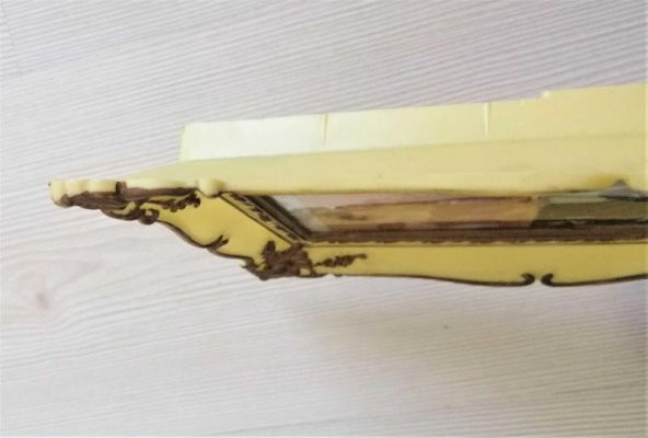 VİNTAGE FOTOĞRAF ÇERÇEVESİ SERT PLASTİK ÇERÇEVE - 4