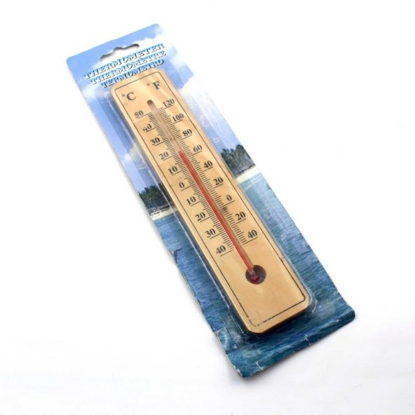 SIFIR Eskilerden Ahşap Termometre