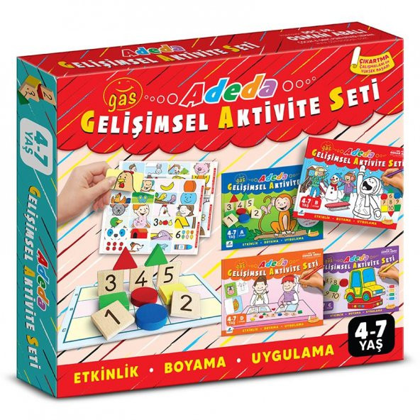 Adeda Gelişimsel Aktivite Seti 4-7 Yaş - 1