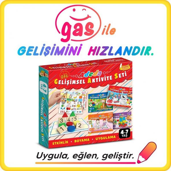 Adeda Gelişimsel Aktivite Seti 4-7 Yaş - 2