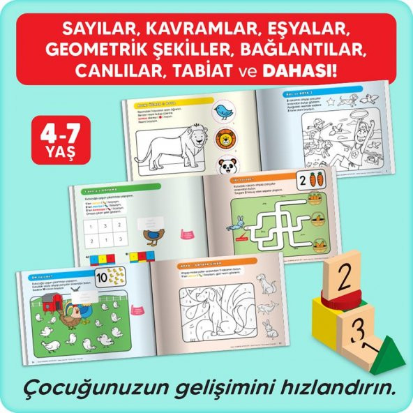 Adeda Gelişimsel Aktivite Seti 4-7 Yaş - 3