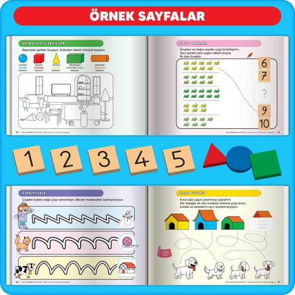 Adeda Gelişimsel Aktivite Seti 4-7 Yaş - 7