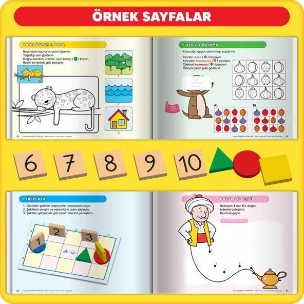 Adeda Gelişimsel Aktivite Seti 4-7 Yaş - 8