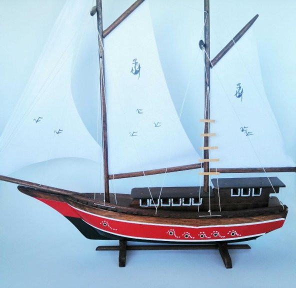 EL İŞİ AHŞAP GEMİ GEMİ MAKETİ