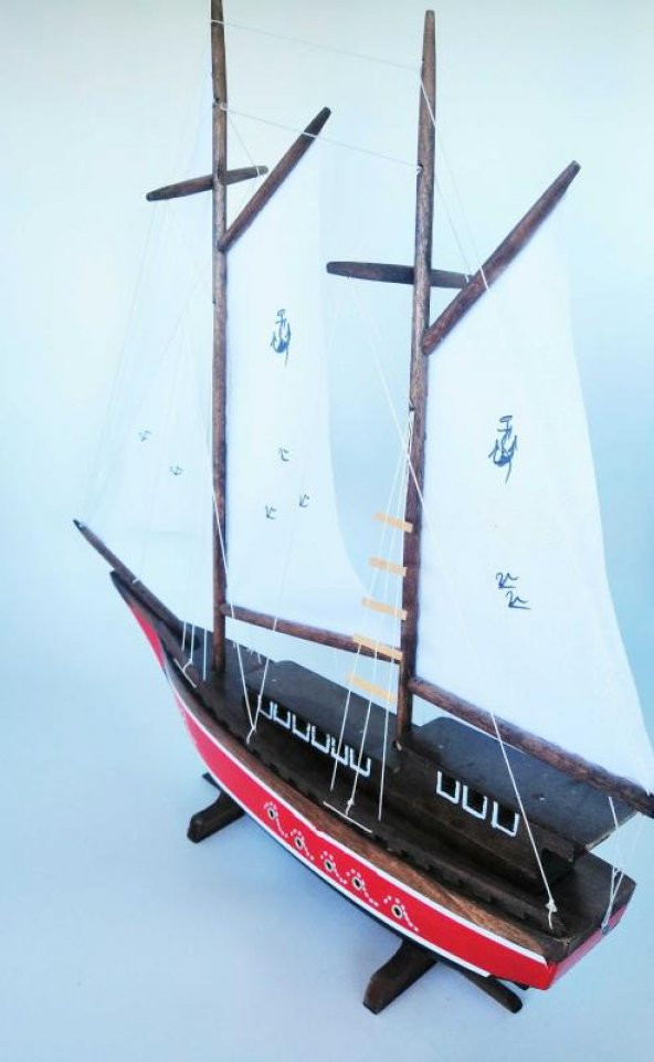 EL İŞİ AHŞAP GEMİ GEMİ MAKETİ - 3