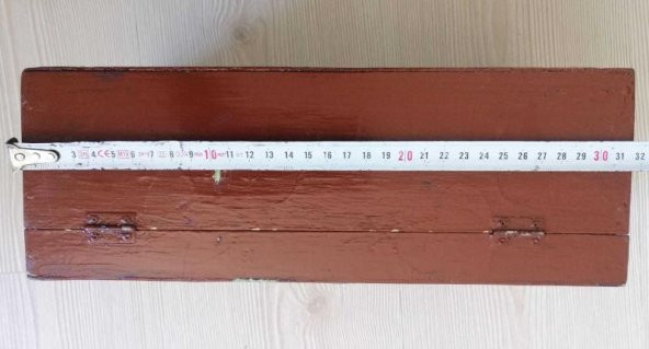 ESKİLERDEN AHŞAP KUTU TAKI KUTUSU NO 43 - Resim 3