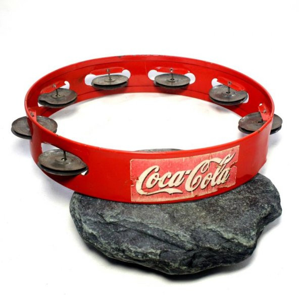 Coca Cola Metal Def  Coca Cola Zilli Tef  Perküsyon Ritm Grubu Müzik Aleti