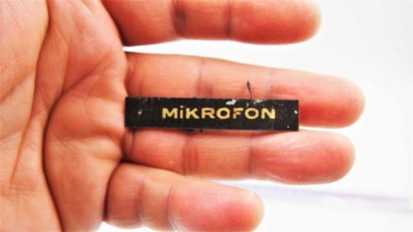 Antika MİKROFON - Firma - İşyeri - Marka Yazılı Koleksiyon Parçaları ürün görseli