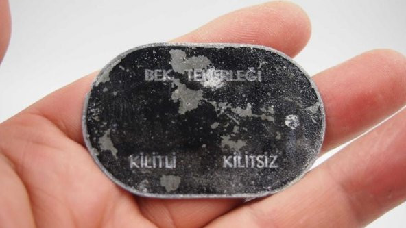 Antika - BEK TEKERLEĞİ Firma - İş yeri - Marka Yazılı Tabela Koleksiyon Parçaları - Resim 2