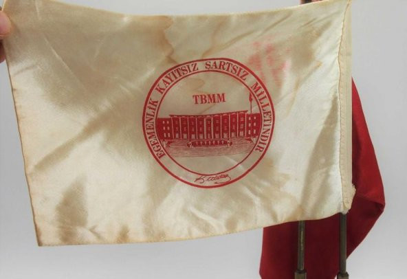Türkiye Büyük Millet Meclisi Masa Üzeri Bayrak TBMM T.B.M.M. - 2