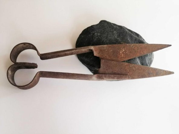Antika Dövme Demir Koyun Kırkma Makası Makinası