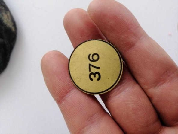 376 Kapı Numarası  Masa Numarası Otel Odası Numarası Bina Numarası ürün görseli 1