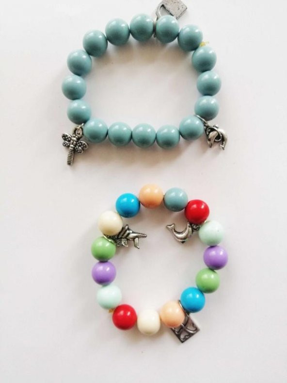 Sanat Taciri 2 Adet Lastikli Bileklik