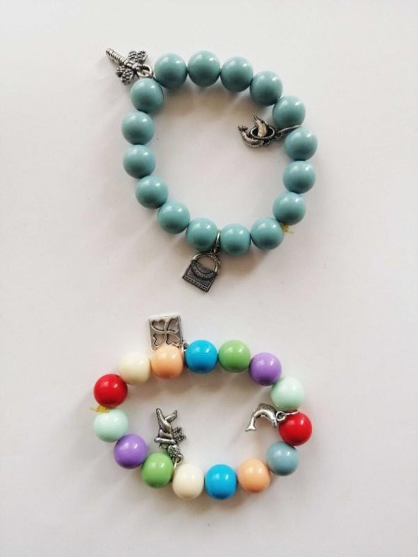 Sanat Taciri 2 Adet Lastikli Bileklik - 2