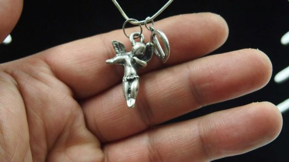 Sanat Taciri- Sıfır Melek Zincirli Kolye ürün görseli 1