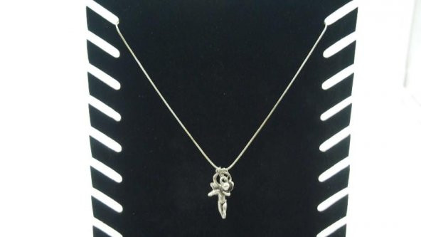 Sanat Taciri- Sıfır Melek Zincirli Kolye - Resim 2