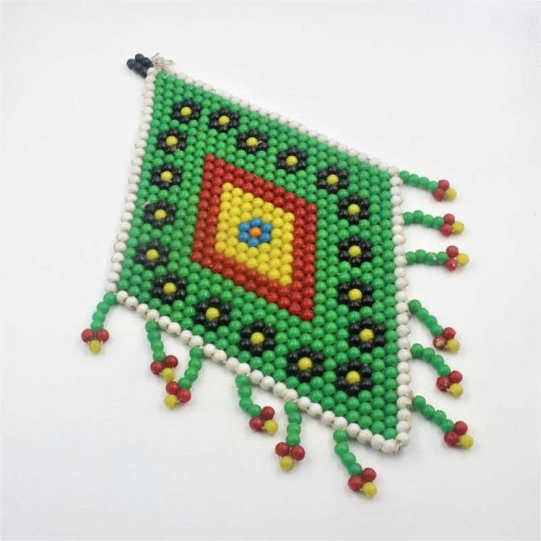 Antika El İşi Boncuklu Nazarlık  Duvar Süsü Nazarlık - Resim 3