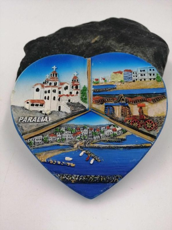 PARASLIA DUVAR SÜSÜ SERAMİK DUVAR SÜSÜ PLAJ ürün görseli