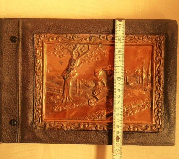 FOTOĞRAF ALBÜMÜ BAKIR RENKTE KABARTMALI ALBÜM - 2
