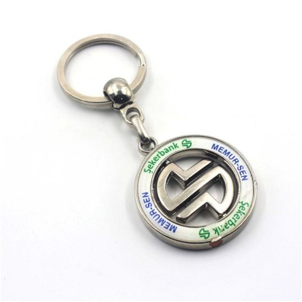 Şeker Bank Metal Anahtarlık - Şekerbank Memur Sen Anahtarlık - DEFOLU - Resim 2