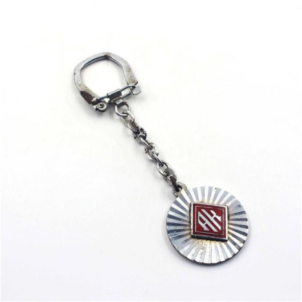 Antika Akbank Logo Mineli Metal Anahtarlık  333