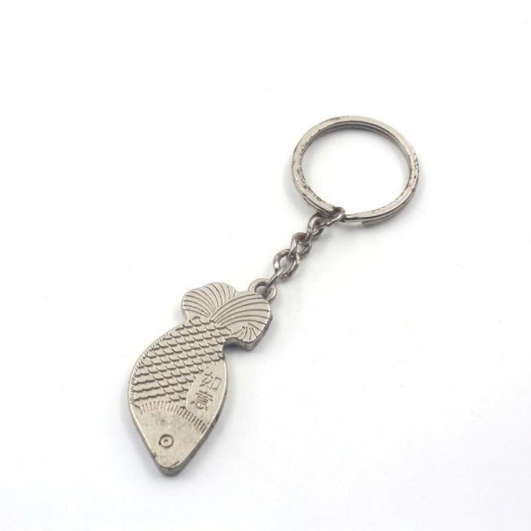 Eskilerden Metal Çin Balık Anahtarlık - Resim 2