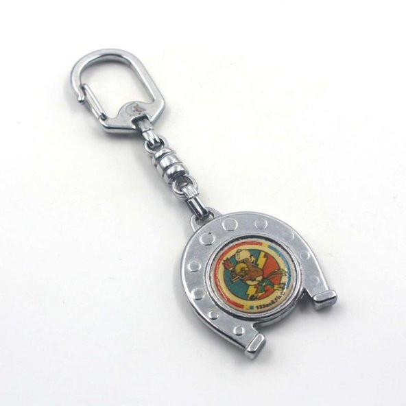 Askeri Anahtarlık 133. Filo Metal Anahtarlık  At Nalı Şeklinde Metal Anahtarlık
