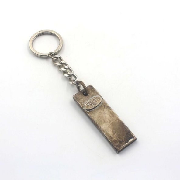 Parlak Taşlı Millennium Metal Anahtarlık  Milenyum 2000 Metal Anahtarlık - 2