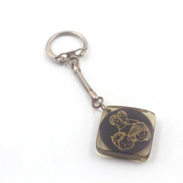 Antika Anadolu Bankası Anahtarlık  Uğur Böcekli Anahtarlık - Resim 2