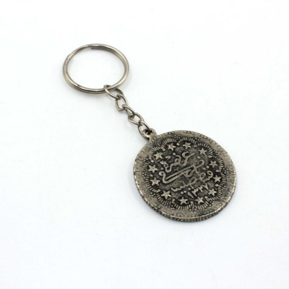 sk - SIFIR  Osmanlı Tuğralı Metal Anahtarlık - Osmanlı Tuğra Ecdat - Diriliş Para Anahtarlık