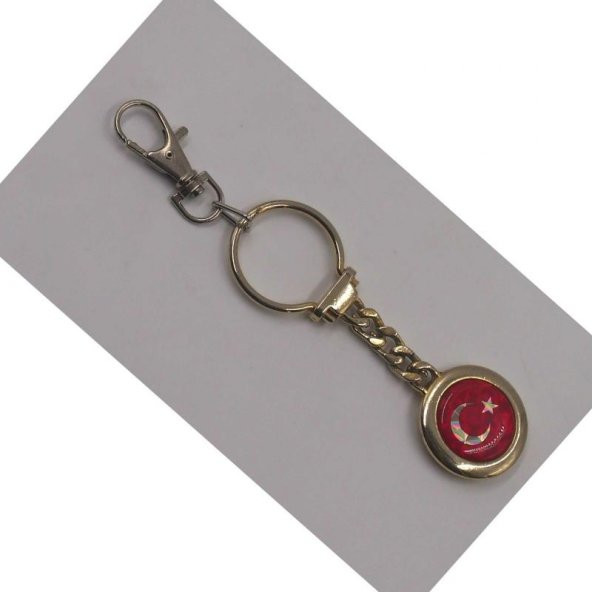 Sanat Taciri  Uğur Böceği Temalı Çift Taraflı Metal Anahtarlık ürün görseli 1