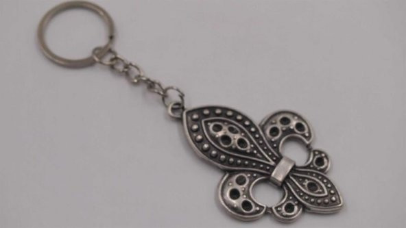 Sanat Taciri- Gümüş Renkte Anahtarlık - Metal Anahtarlık ürün görseli